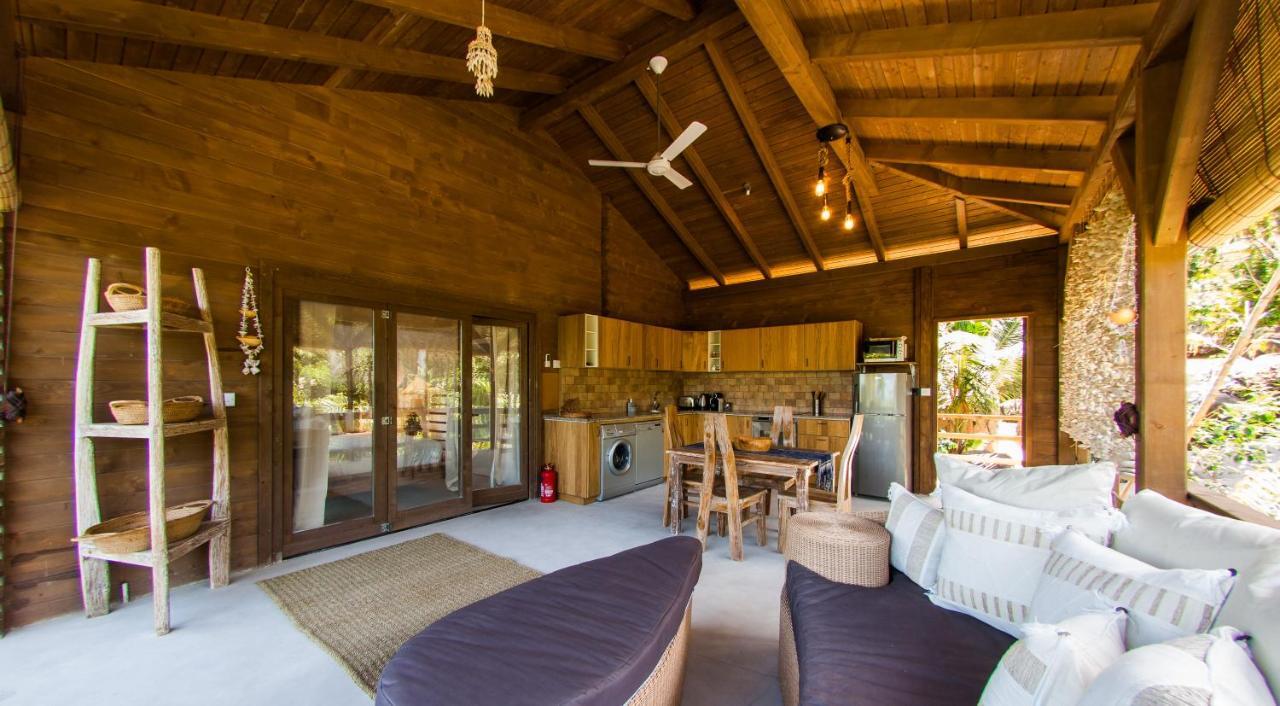 La Pointe Beach Huts Baie Sainte Anne Esterno foto